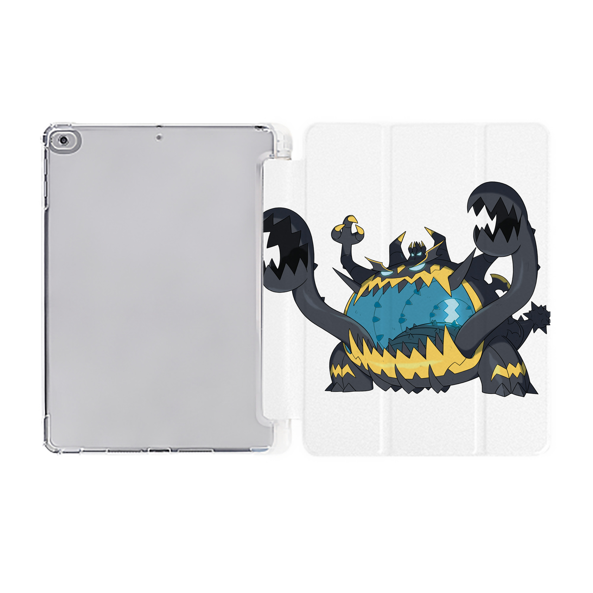 （画像用） ポケットモンスター Pokémon IPad ケース ペン収納付き 三つ折りスタンド PUレザー×シリコン 対応機種9.5/10.5/10.9インチ